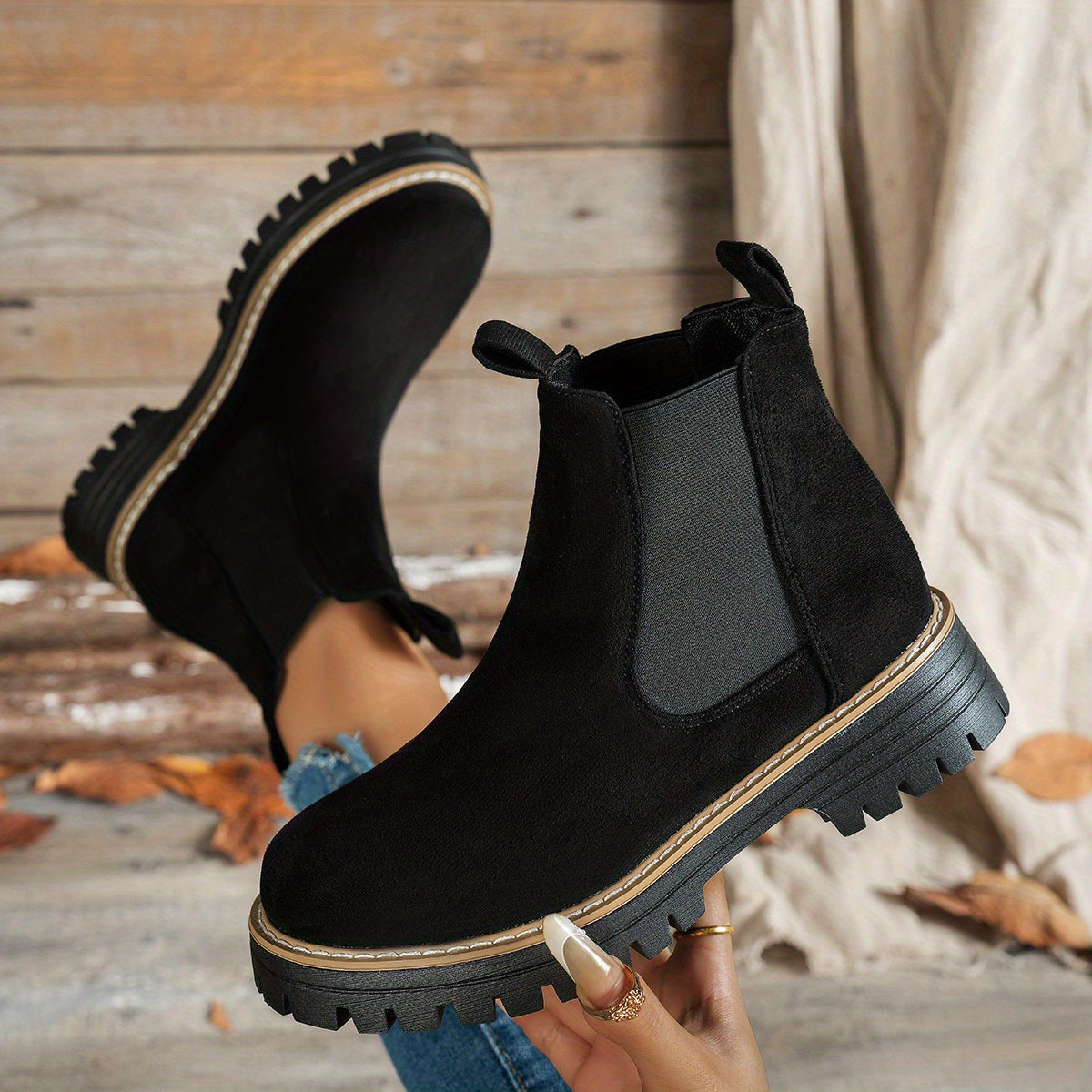 Women's Ankle Boots | Size 5.5-12 | Beige, Black, Grey, Green, Dark Brown