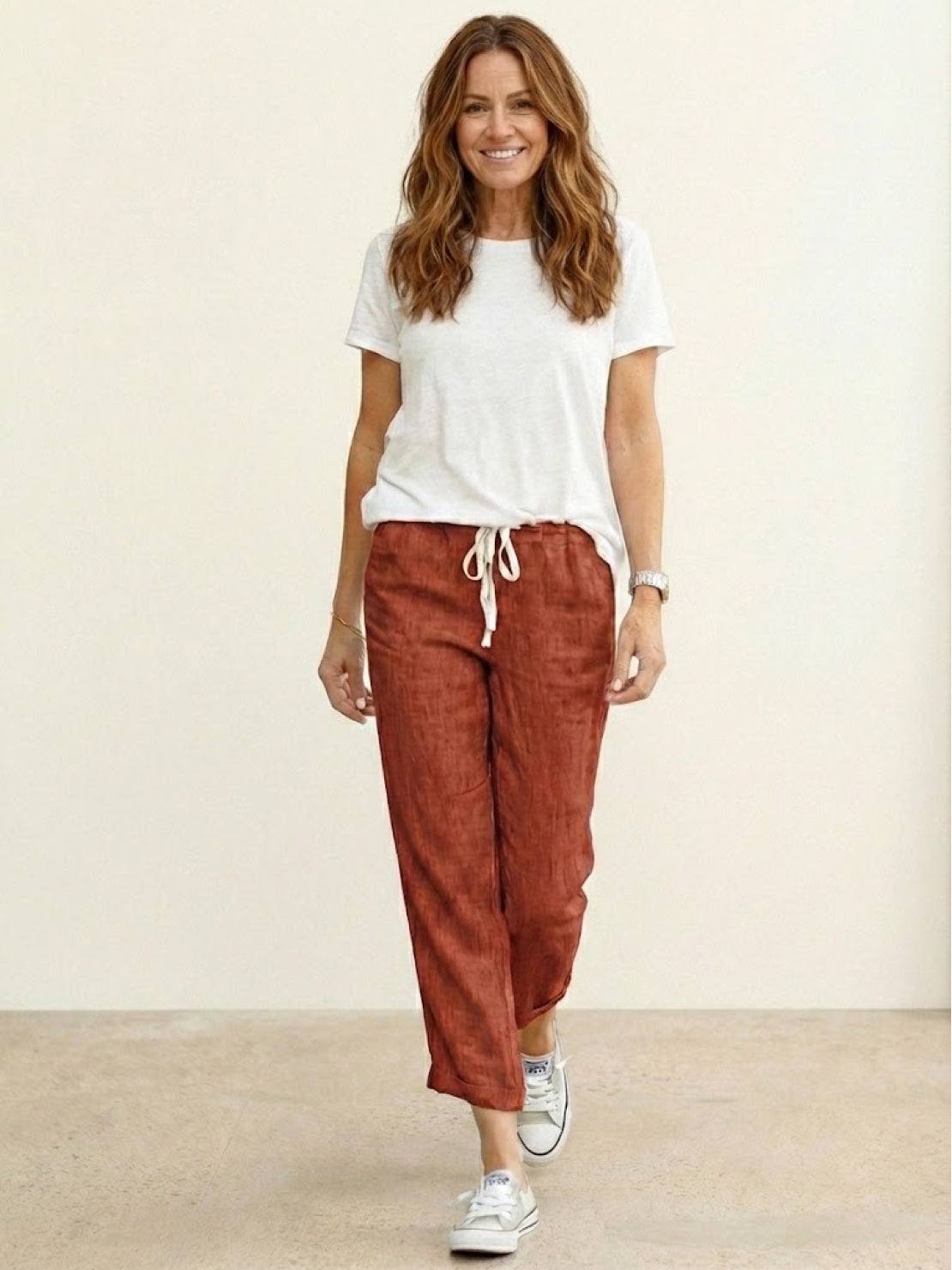 Women's Pants | Drawstring Slim Fit