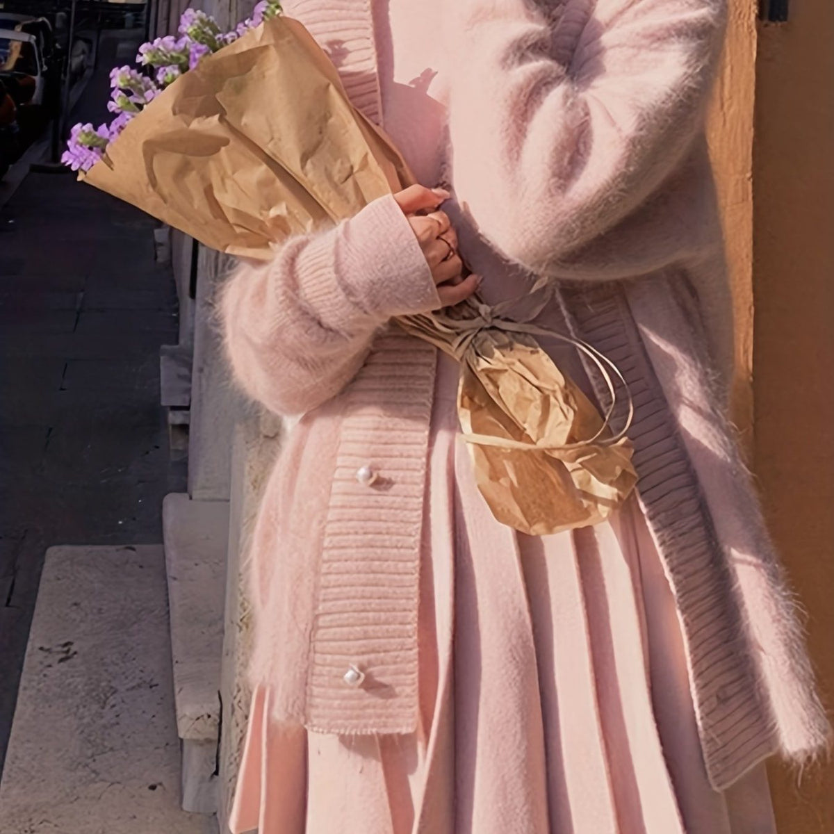 Bronislava | Fluffy Longline Cardigan for Women