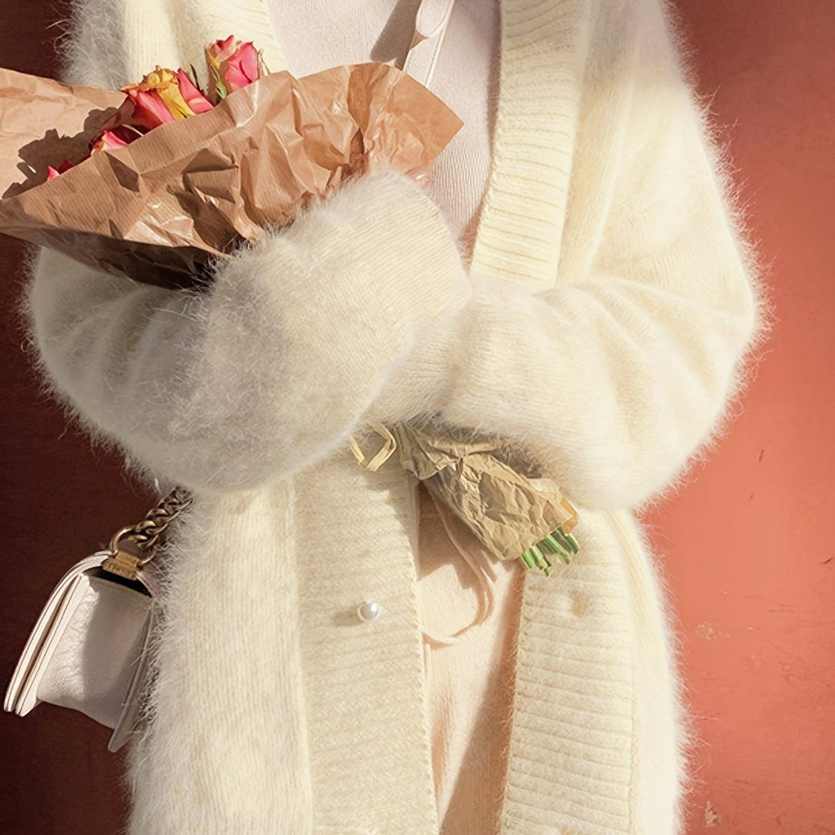 Bronislava | Fluffy Longline Cardigan for Women