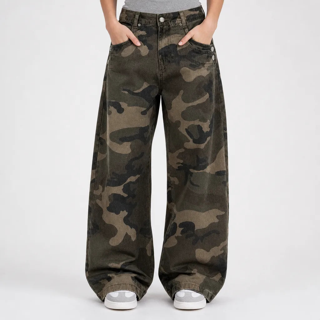 Burnett | Women's Baggy Camo Pants
