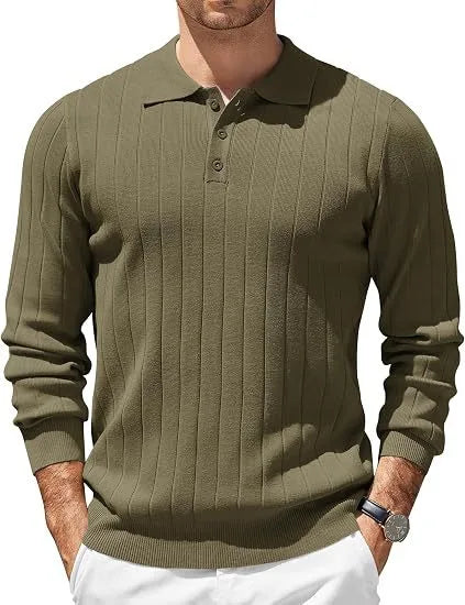 Byron  | Men's Ribbed Knit Sweater