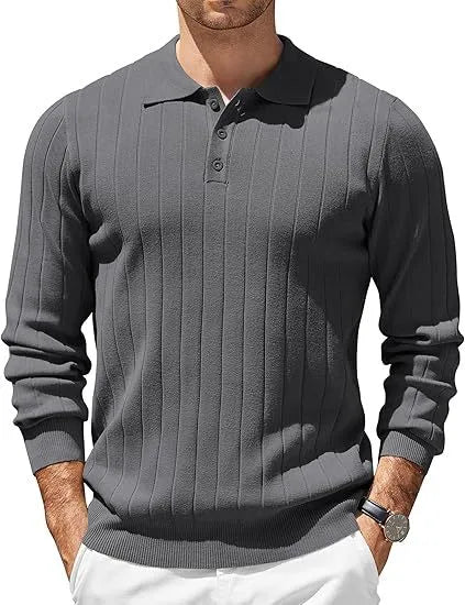 Byron  | Men's Ribbed Knit Sweater