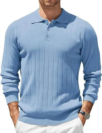 Byron  | Men's Ribbed Knit Sweater