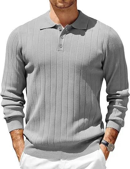 Byron  | Men's Ribbed Knit Sweater