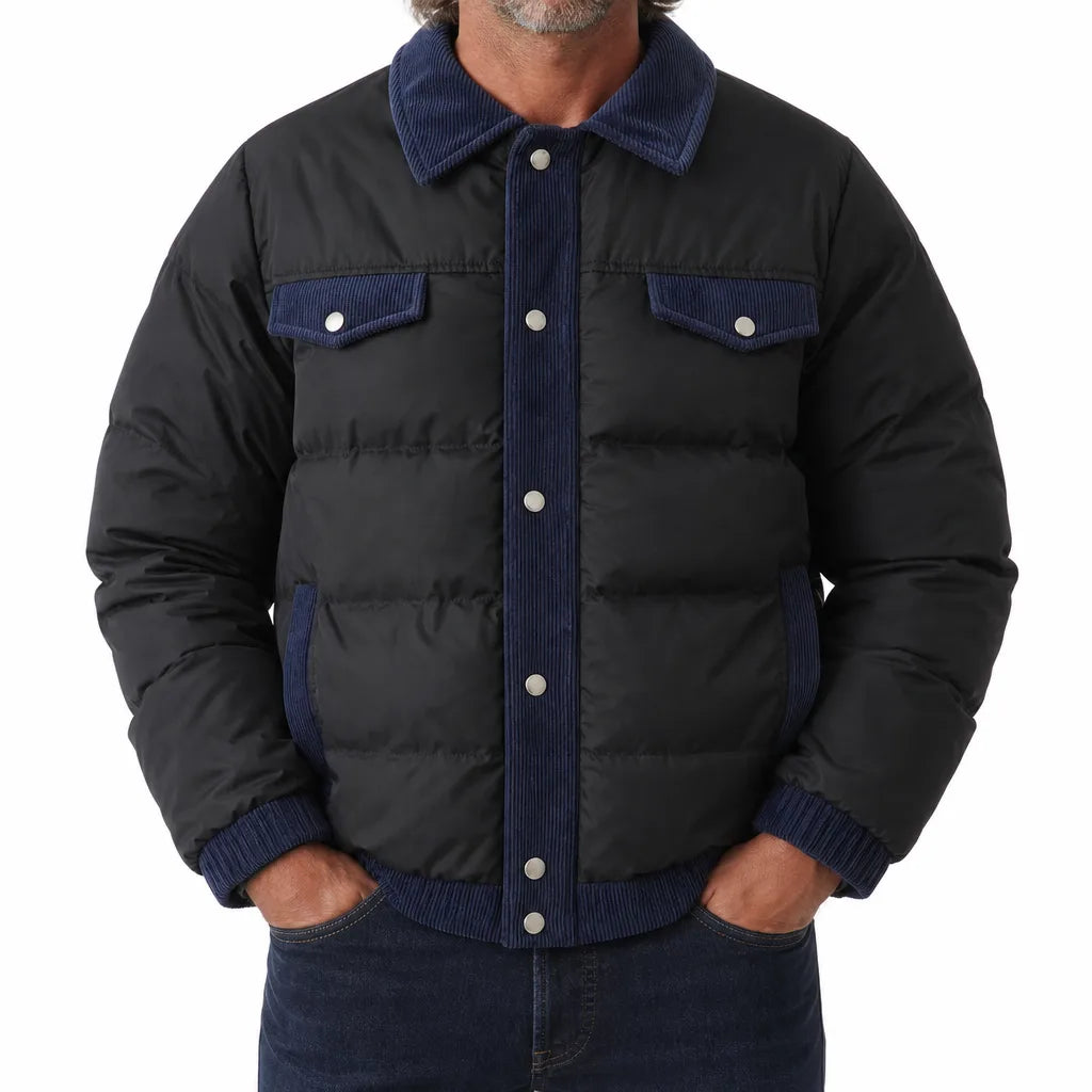 Calvin | Men's Corduroy Puffer Jacket