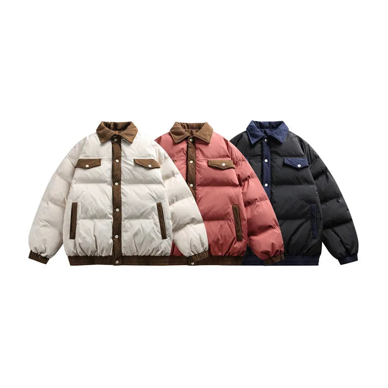 Calvin | Men's Corduroy Puffer Jacket