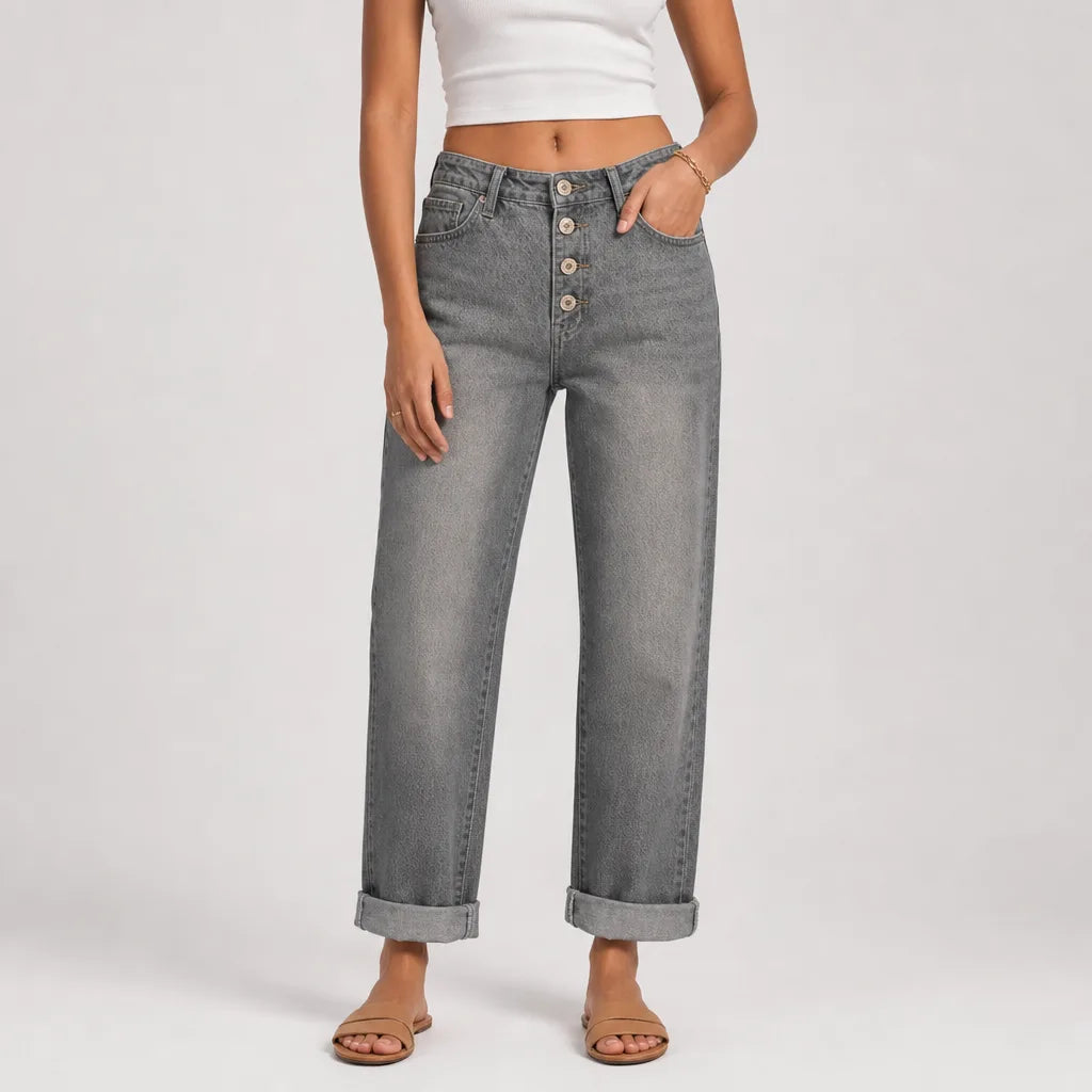 Camille | Women's Baggy Wide Leg Jeans