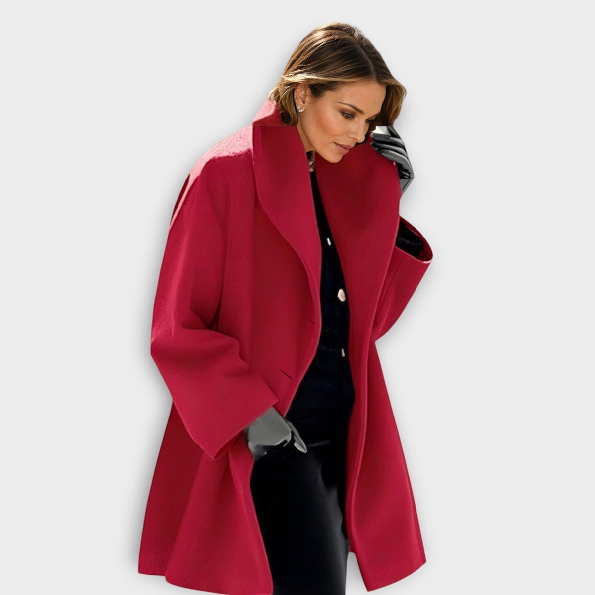 Carmela | Wool Longline Winter Coat for Women
