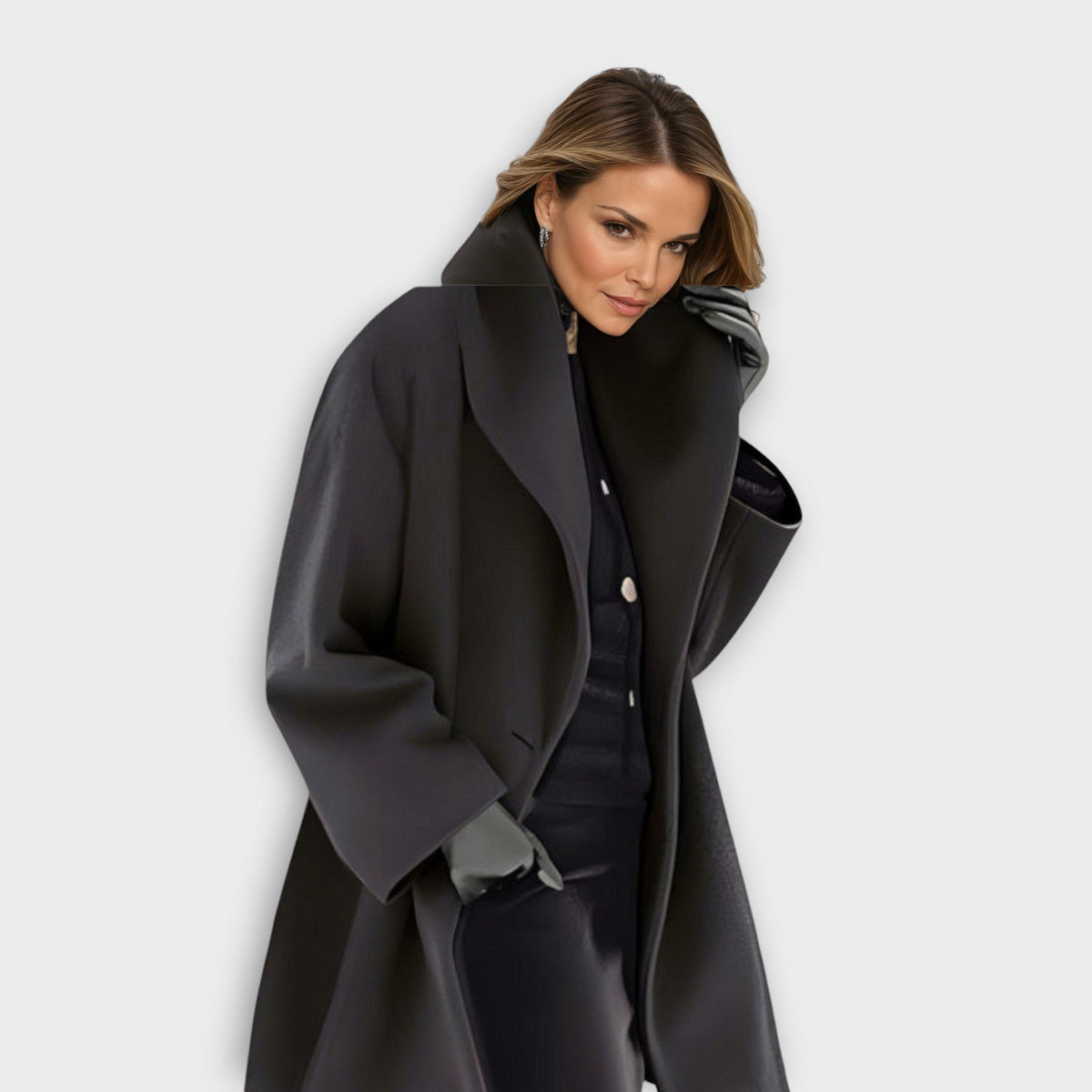 Carmela | Wool Longline Winter Coat for Women