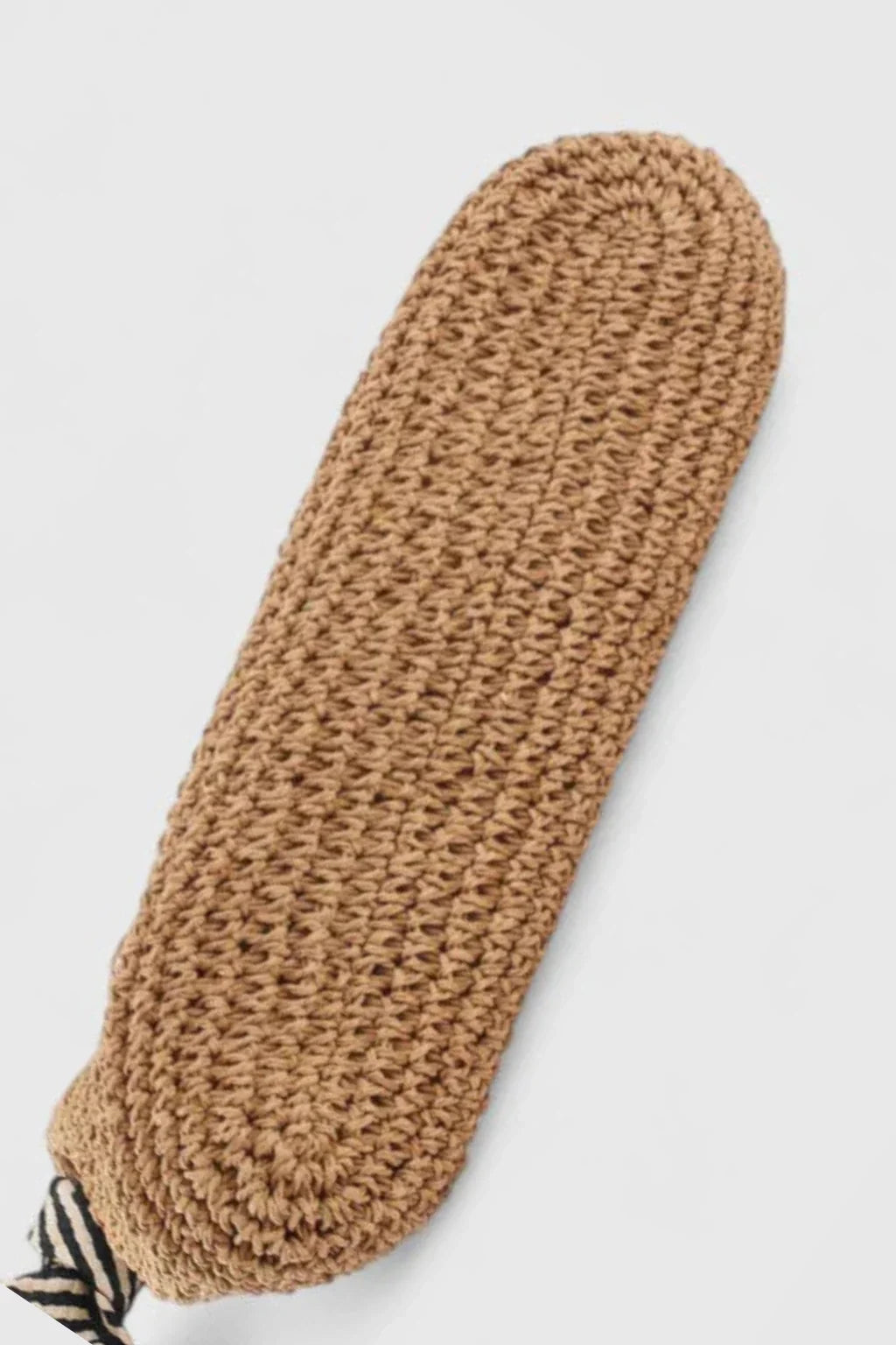 Caroline | Women's Straw Tote Shoulder Bag with Contrast Strap