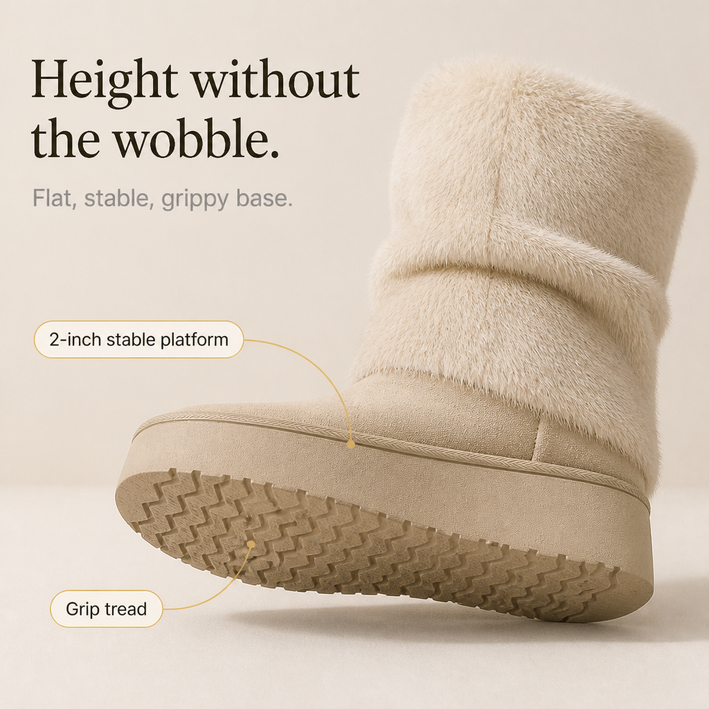SnugLift – Faux-Fur Platform Mid-Calf Winter Boots