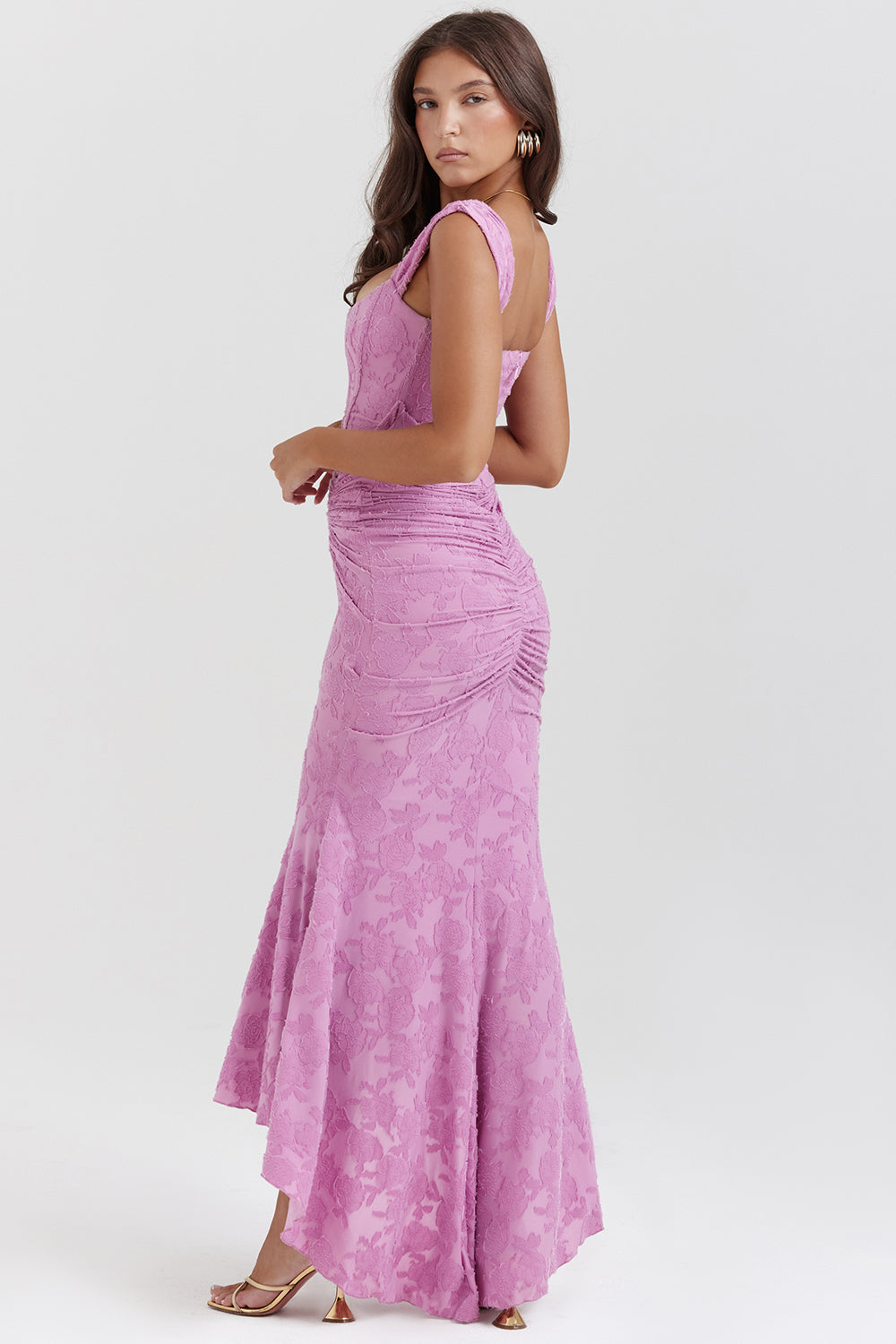 Women's Sleeveless Draped Cocktail Dress | Fitted Sheath Line for Weddings and Gala Evenings | Size XS-XL, 3 Colors