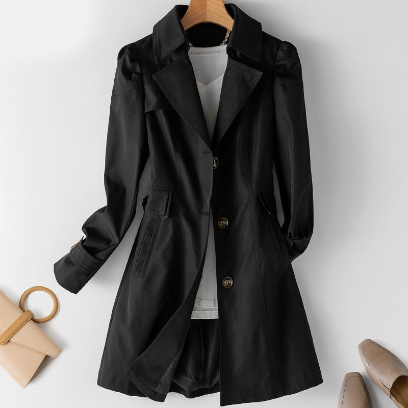 Women's Coat | For Winter | Size XS-2XL | Beige, Black, Khaki, Pink