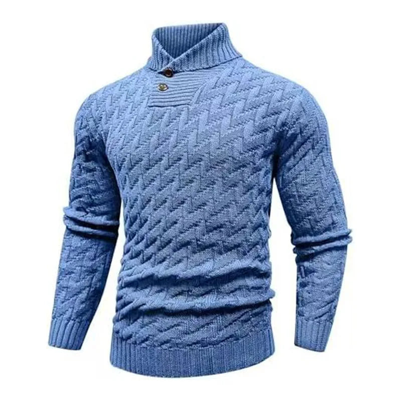 Channing | Men's Textured Trutle Neck Sweater