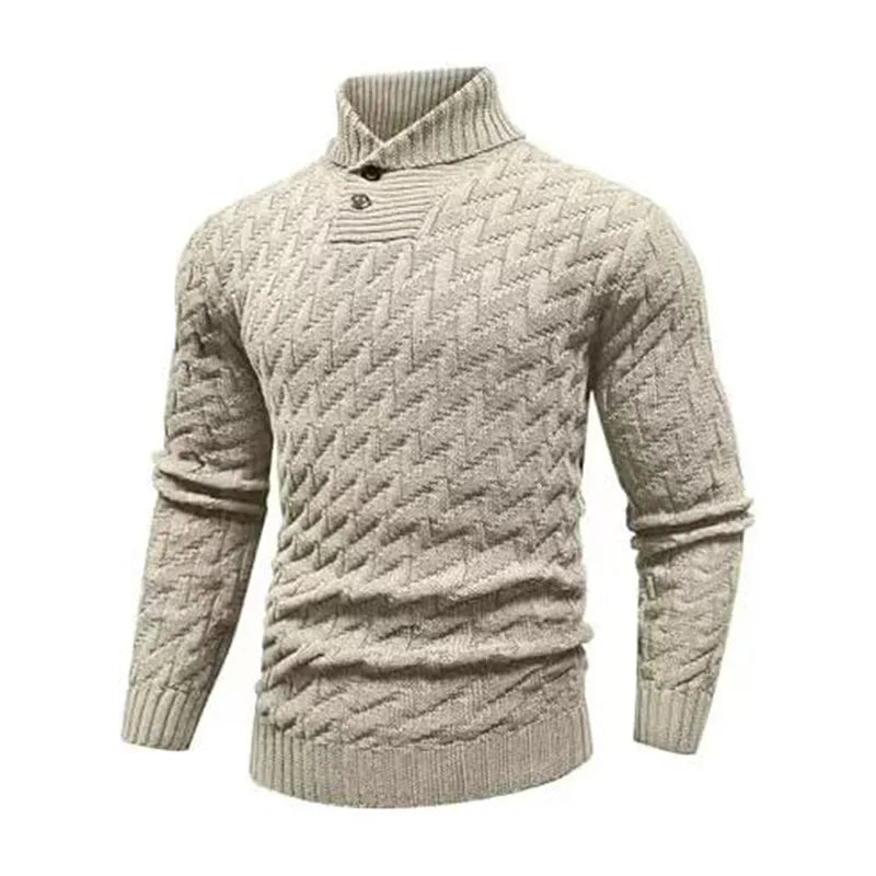Channing | Men's Textured Trutle Neck Sweater