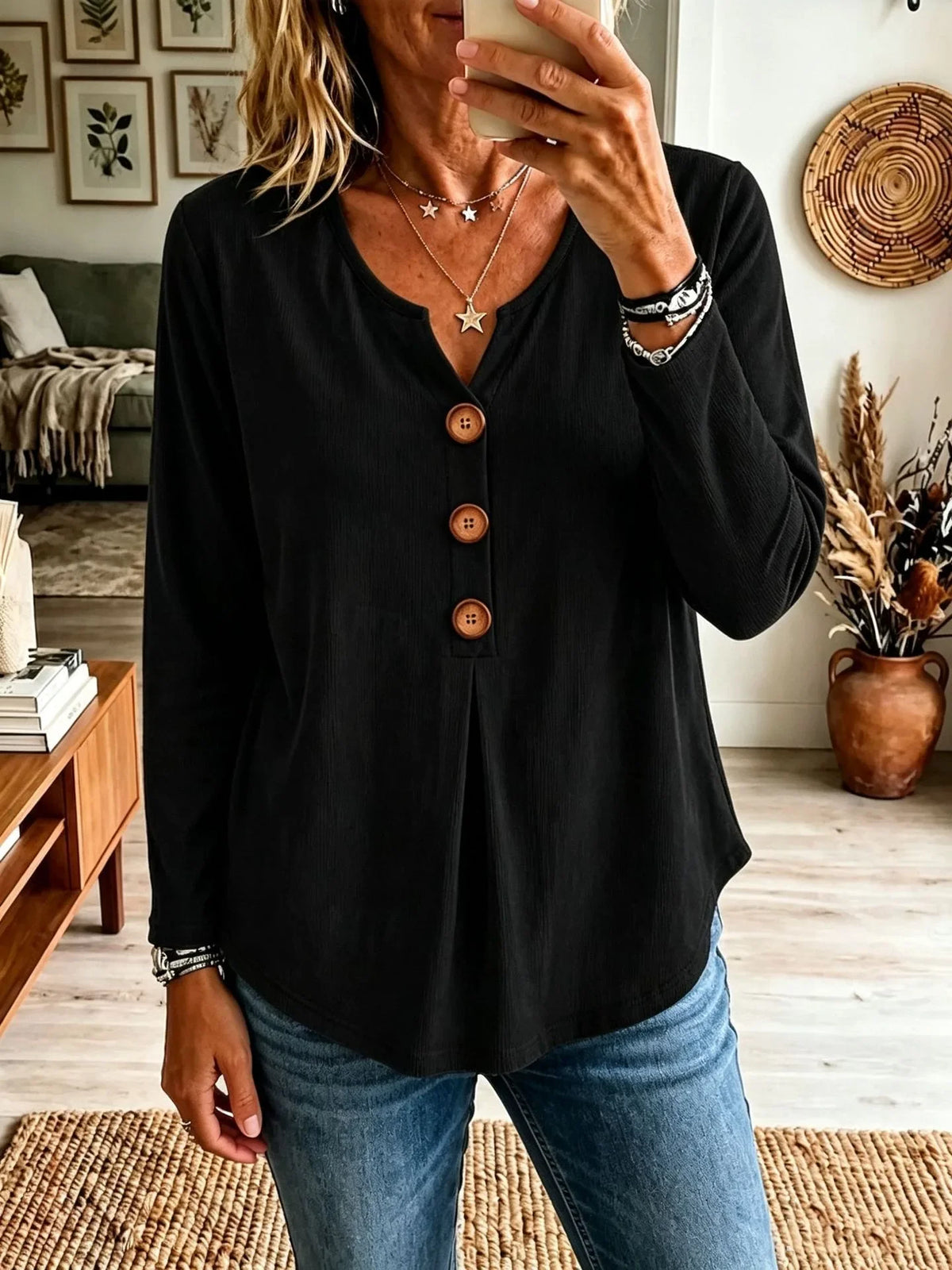 Clara | Women's Buttoned Caridgan