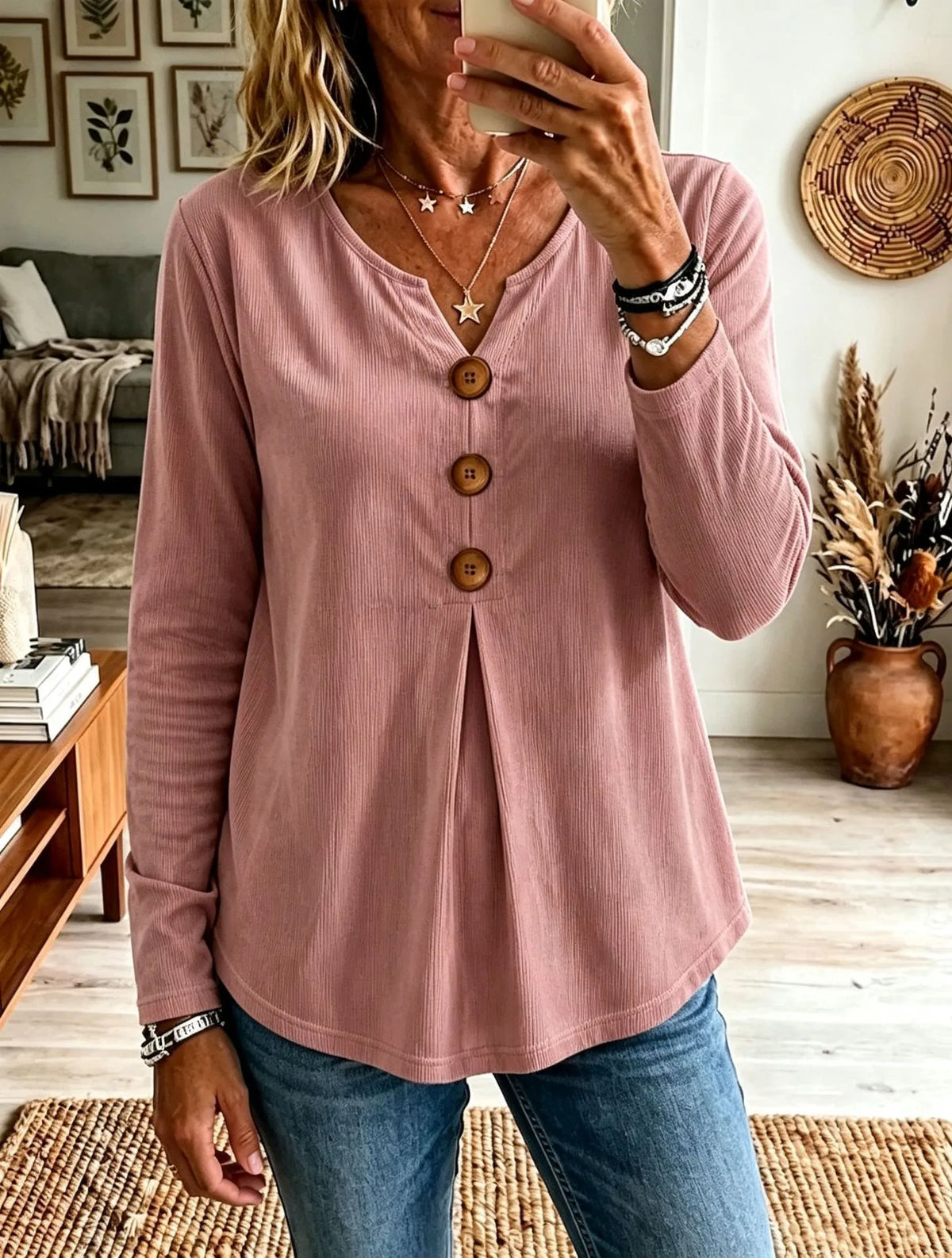 Clara | Women's Buttoned Caridgan