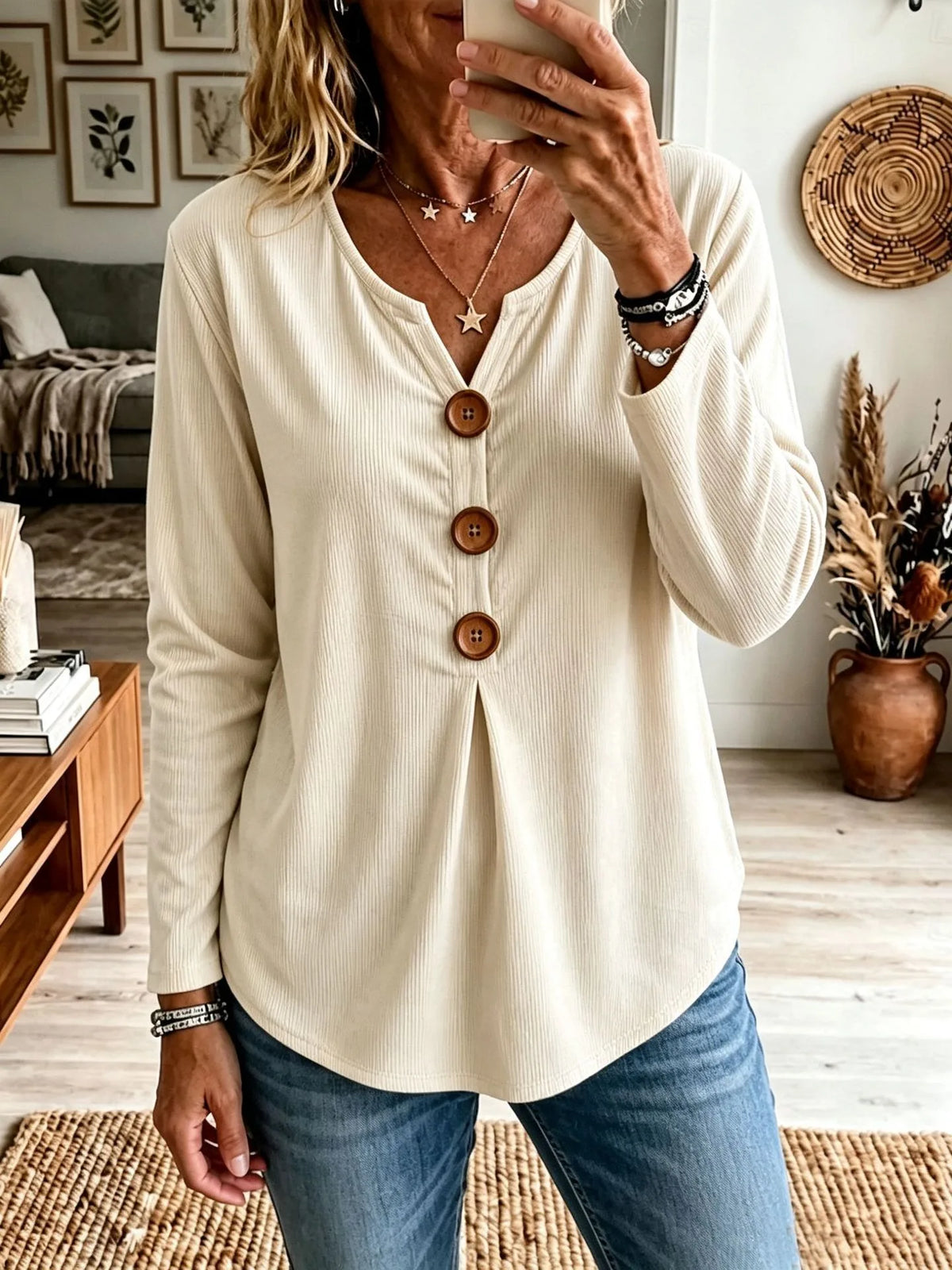 Clara | Women's Buttoned Caridgan