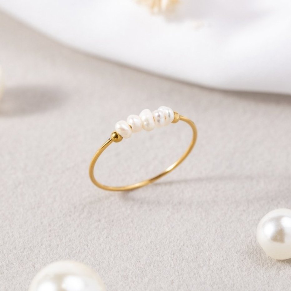 Natural Pearl | Classic Freshwater Ring