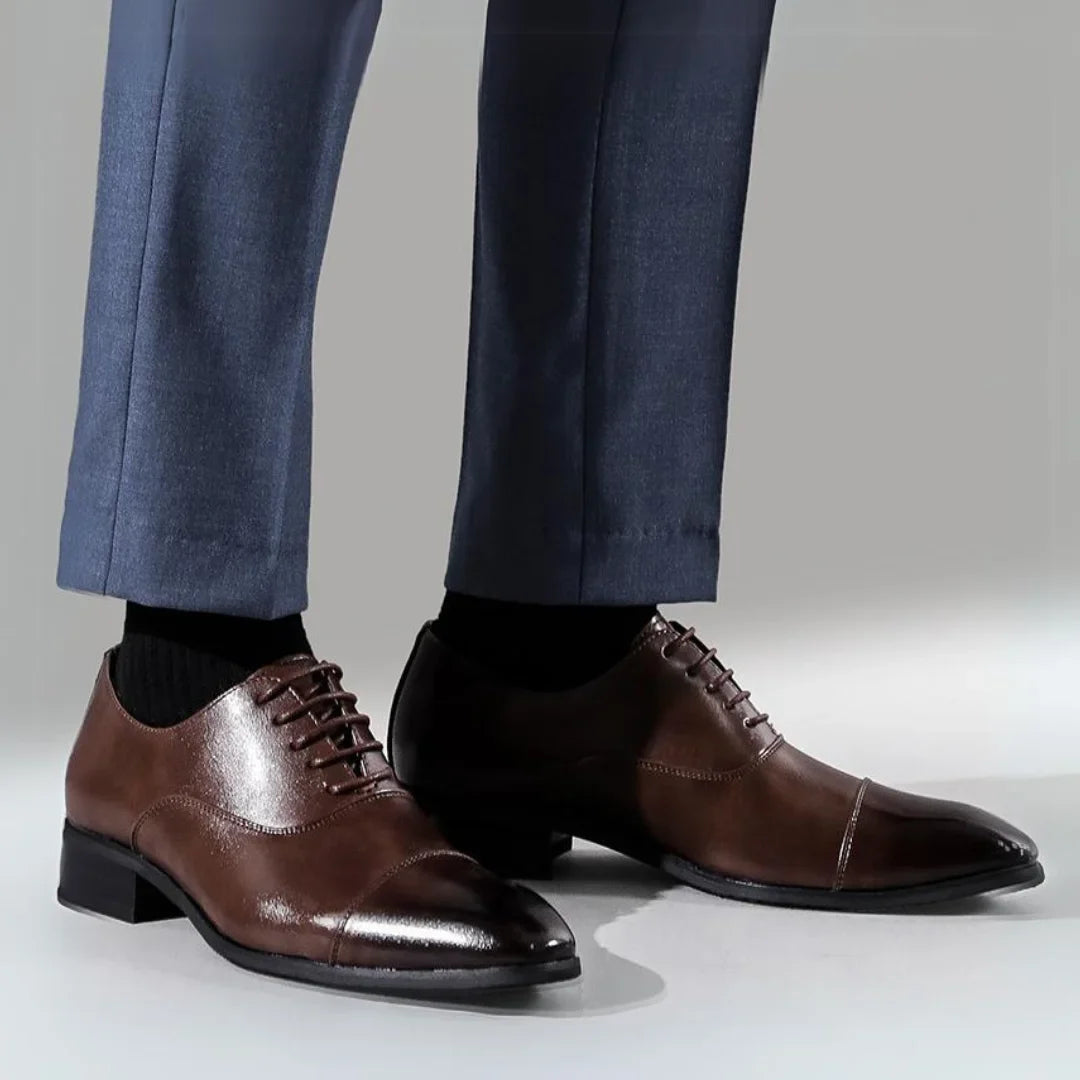 Classic leather shoes.