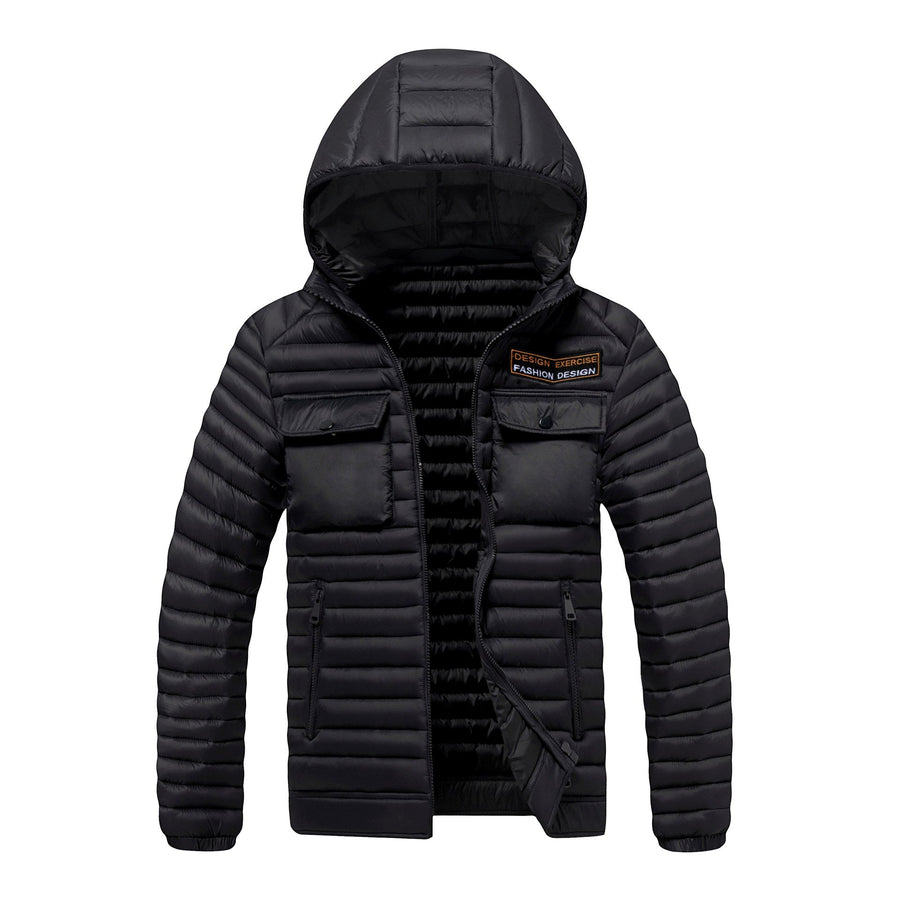 Clive - Men's Hooded Quilted Puffer Jacket