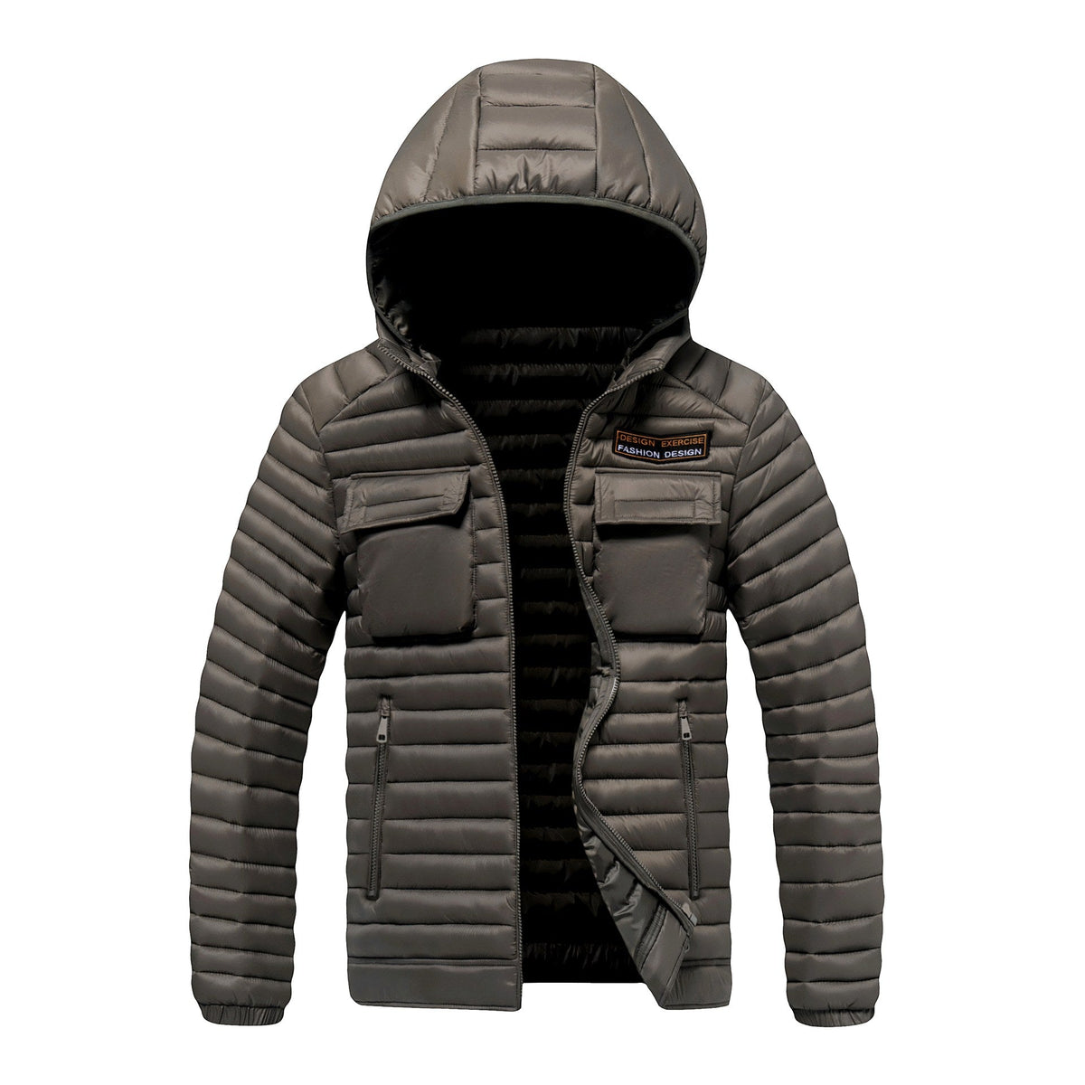 Clive - Men's Hooded Quilted Puffer Jacket