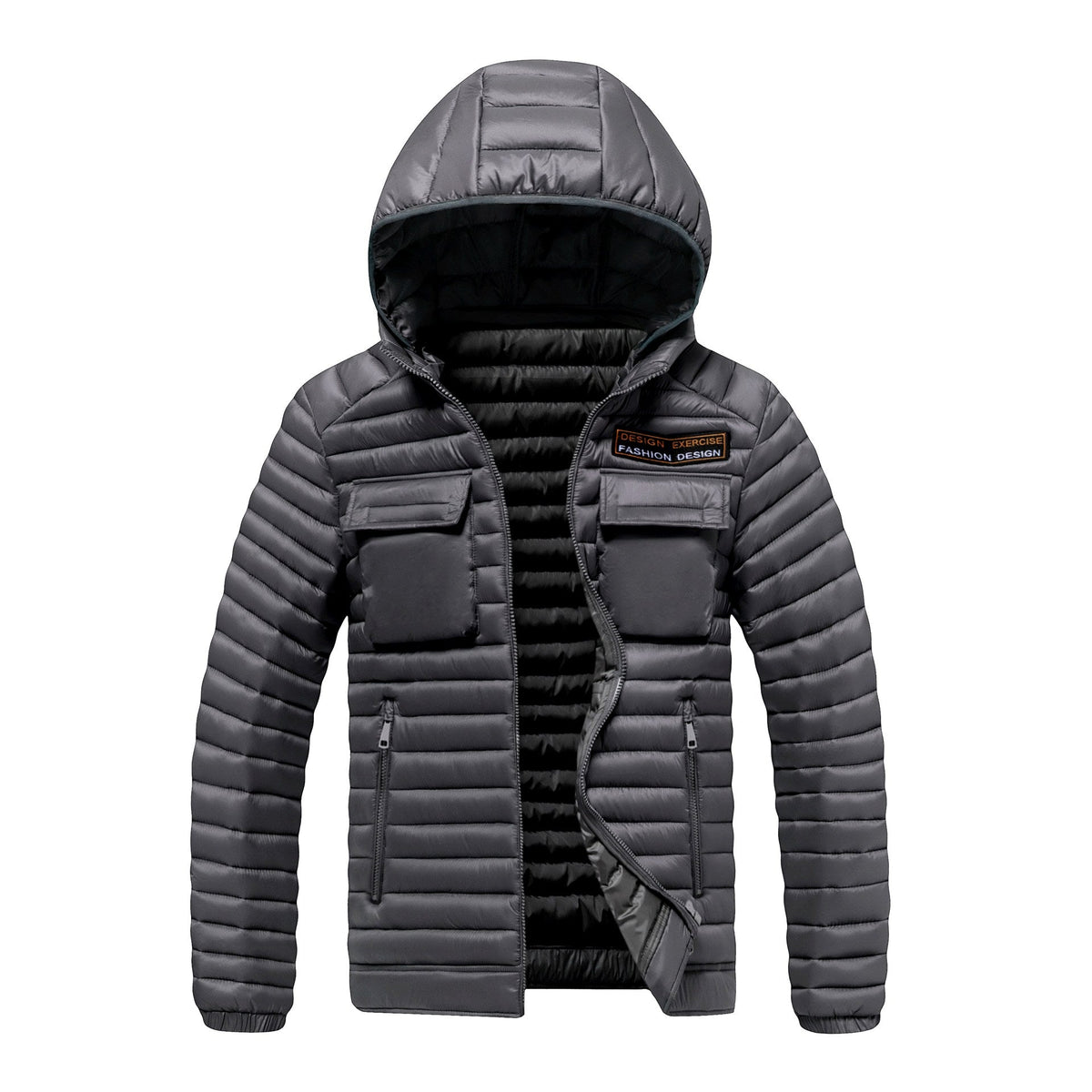 Clive - Men's Hooded Quilted Puffer Jacket