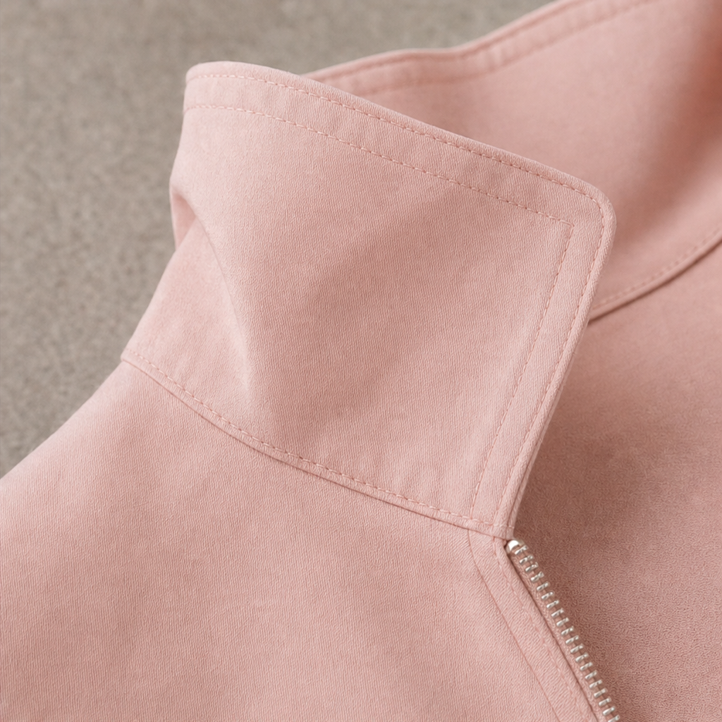 Quarterglow – Quarter-Zip Midi Dress
