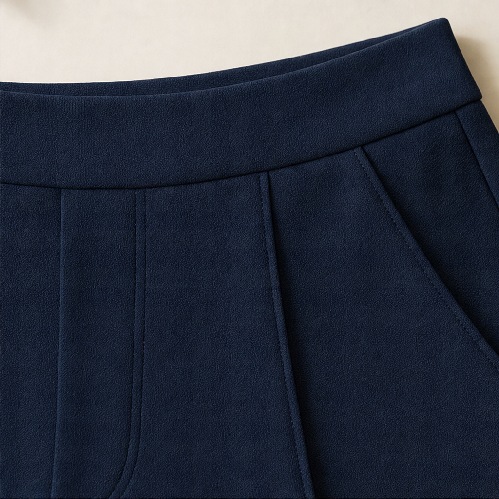 Vela – High-Waisted Wide-Leg Trousers