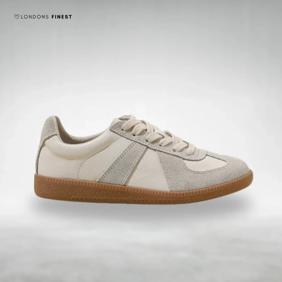 Arch Support Sneakers - Lace Up Cushioned Women's Shoes