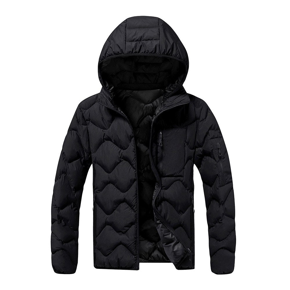 Conrad - Men's Hooded Quilted Puffer Jacket