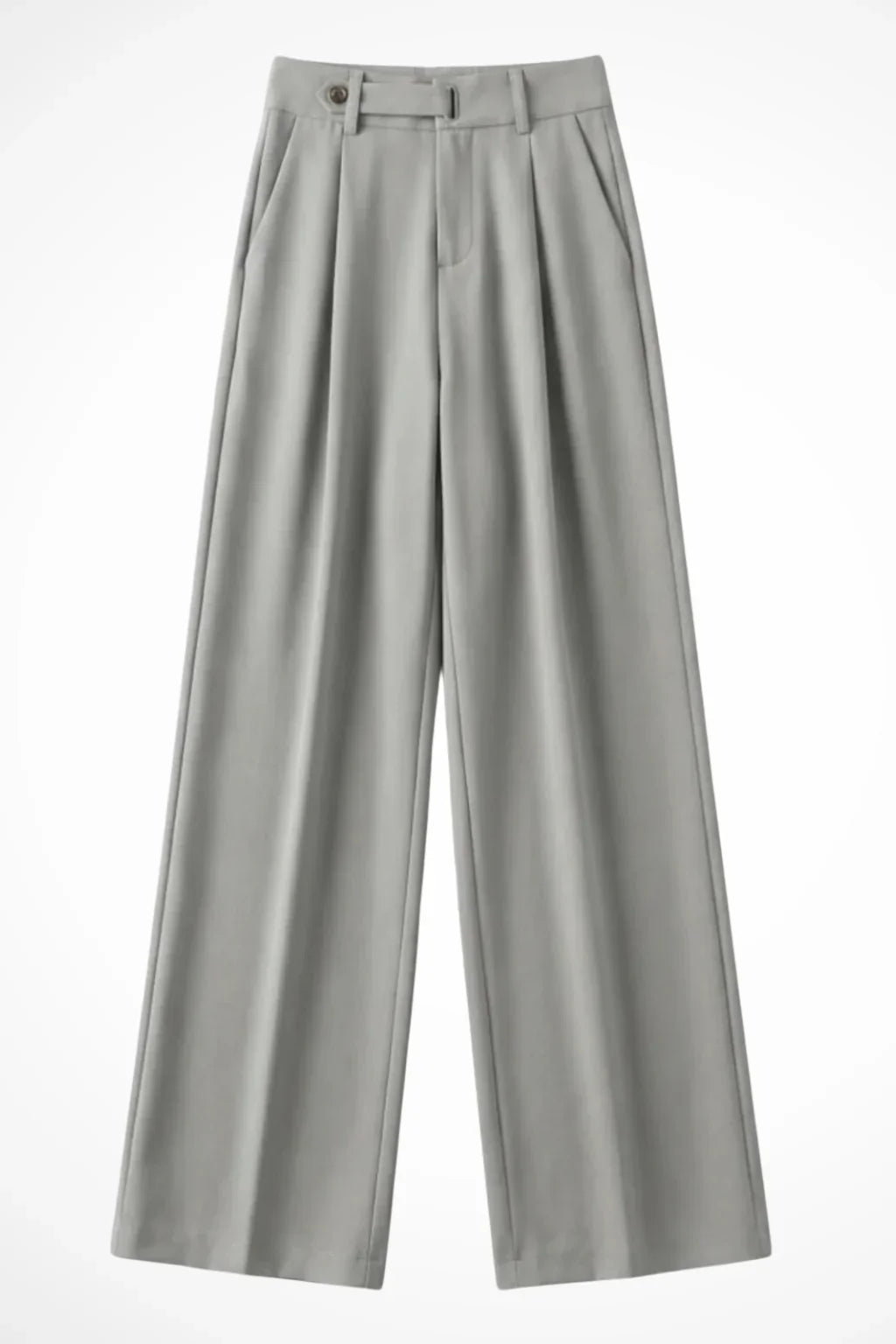 Cordelia | Women's Pleated Wide Leg Trouser with Belted Waist and Side Pockets