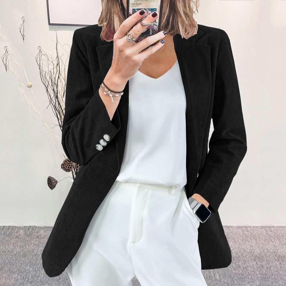 Thandi | Corduroy Tailored Blazer for Women