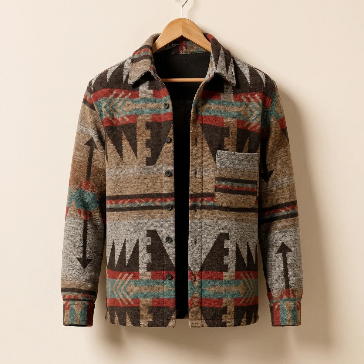 Corwin Aztec Jacquard Overshirt