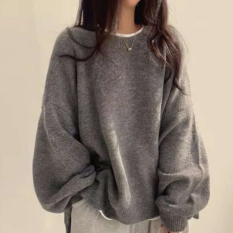 Celine | Oversized Sweater with Crew Neck for Women