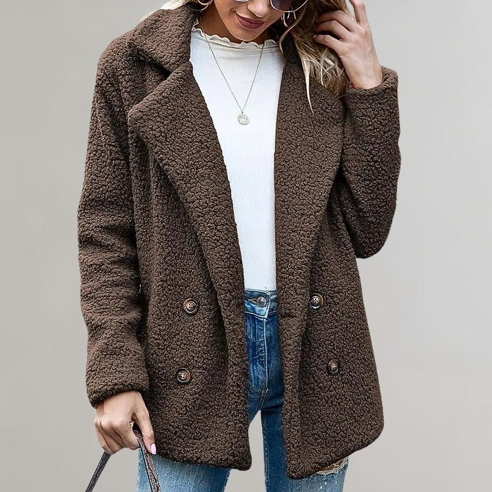 Cynara | Double-Breasted Oversized Blazer for Women