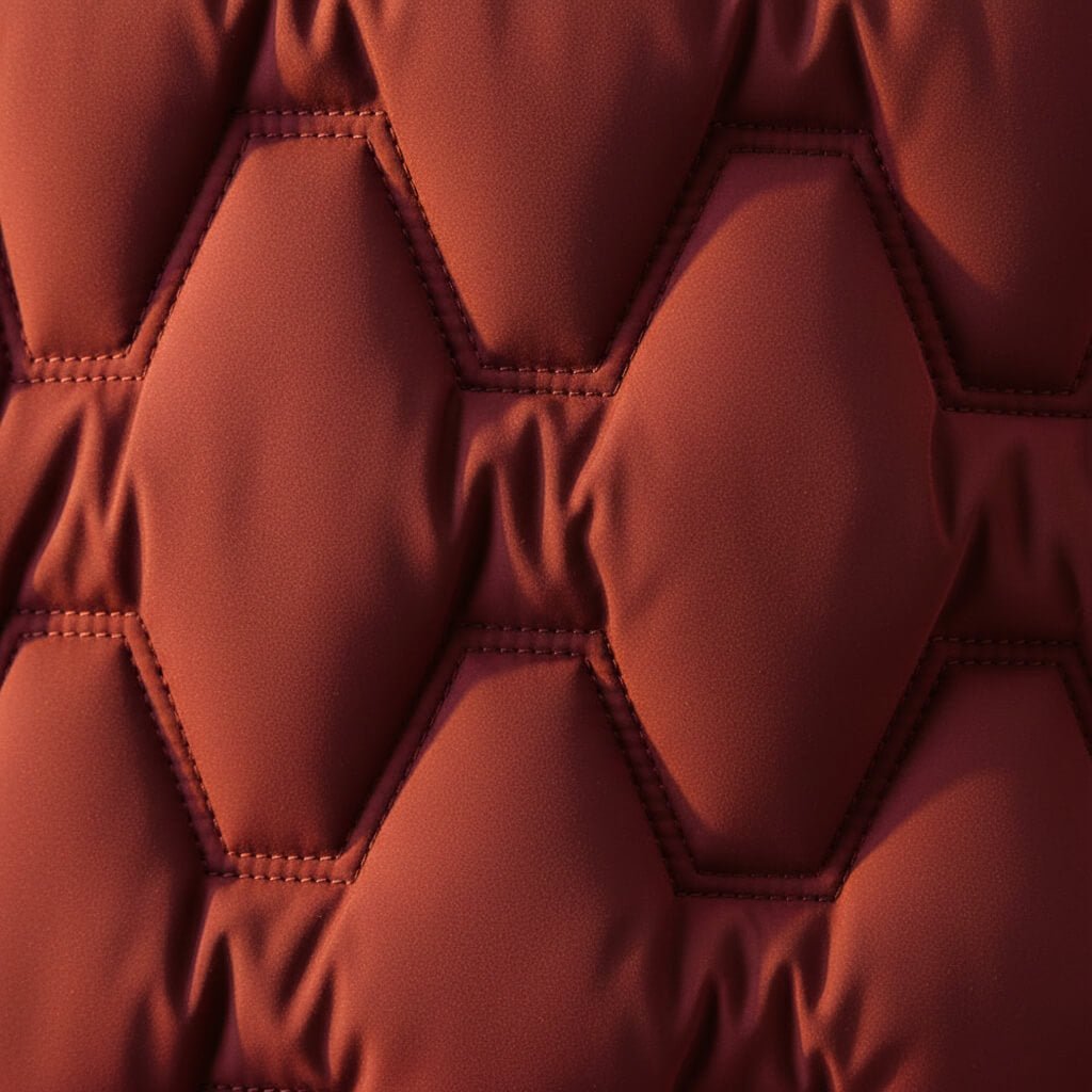 Kristy | Womens Quilted Hooded Winter Coat | Lightweight Filling, Zip and Snap Closure | Red, Brown, Black and More XS-XL