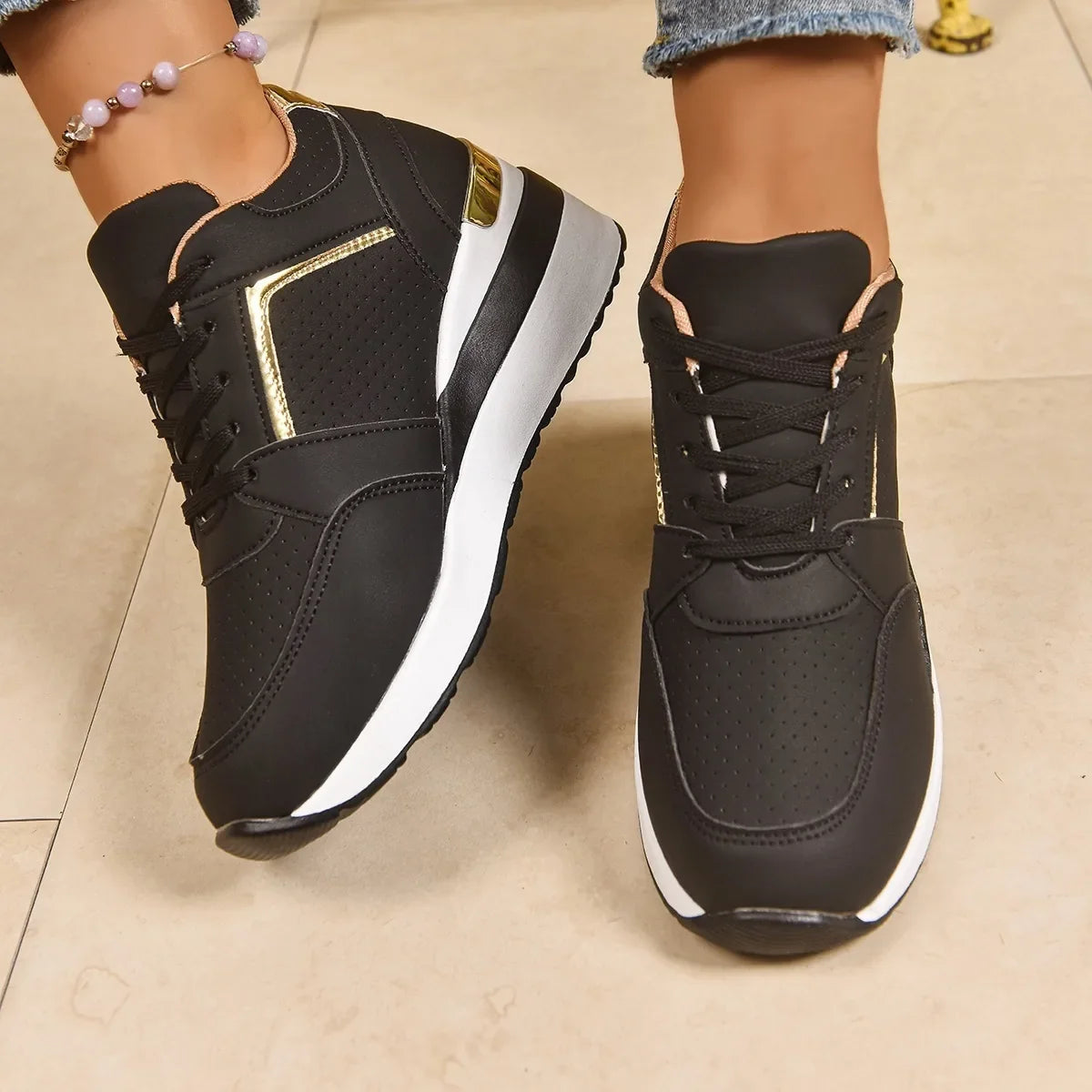 Daisy | Women's Orthopedic Wedge Sneakers