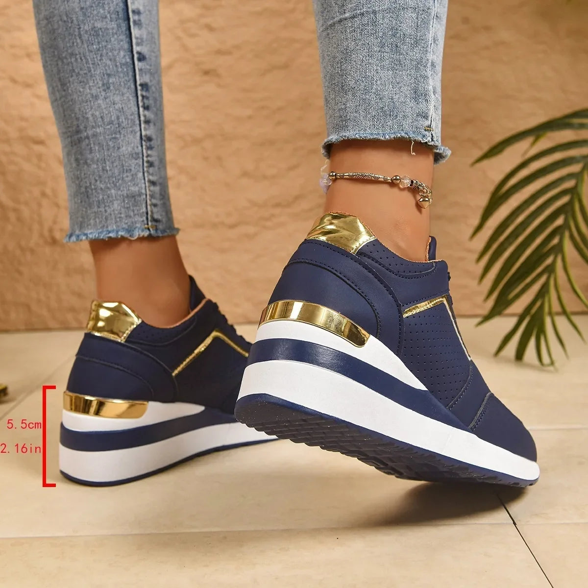 Daisy | Women's Orthopedic Wedge Sneakers