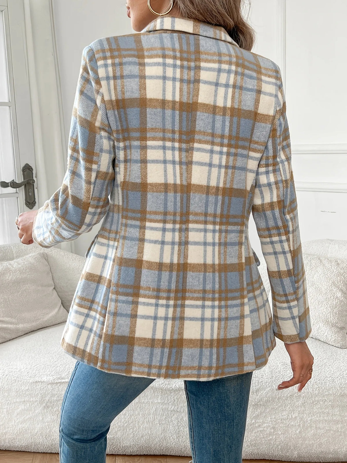Dakota | Women's Plaid Flannel Blazer