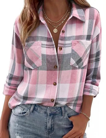 Darcy | Women's Western Flannel Blouse