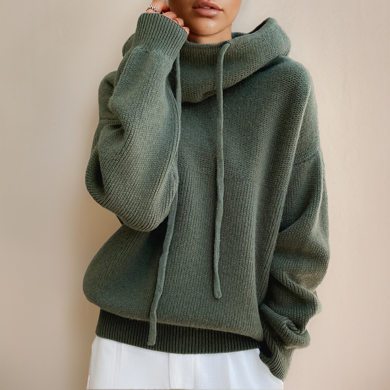 Women's Warm Sleek Sweater, Cozy Layer