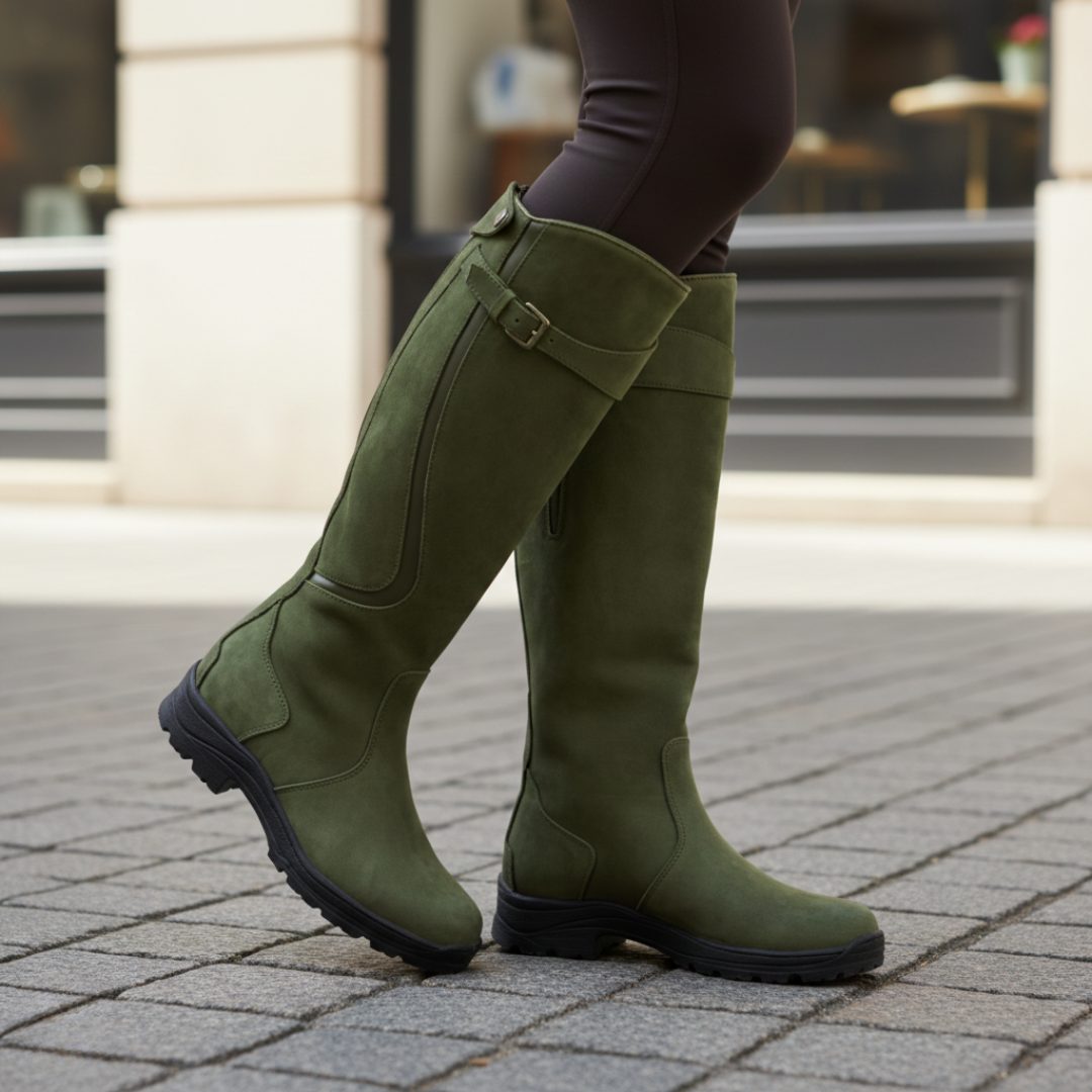Dawn | Vegan Leather Waterproof Knee-High Boots for Women