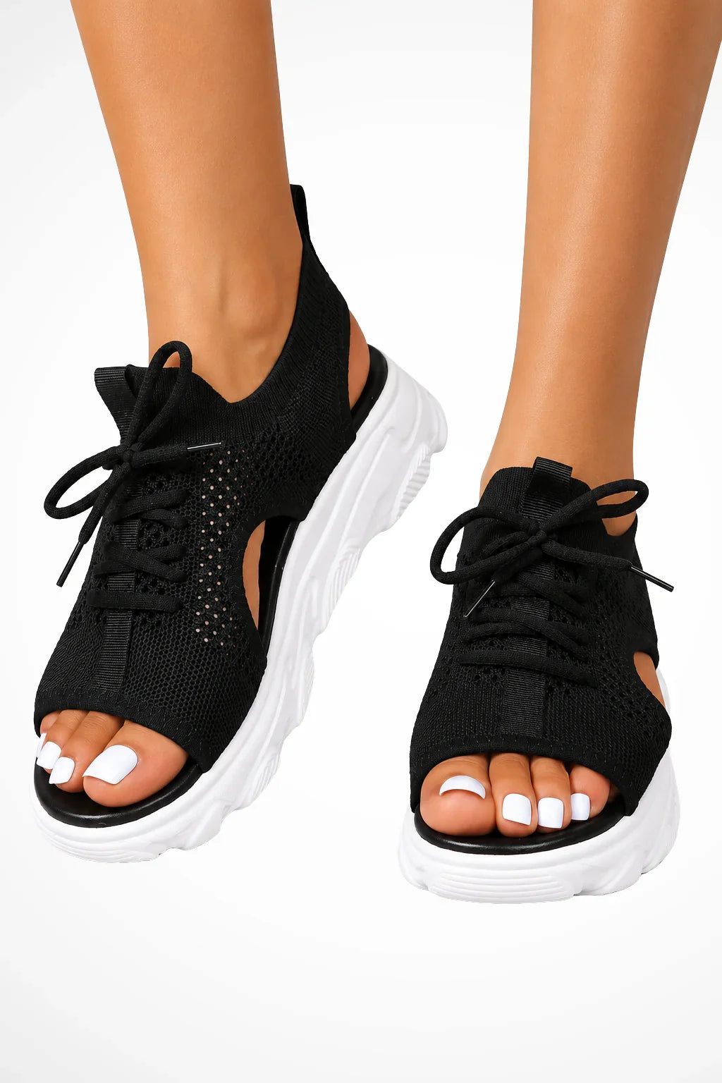 Dorothy | Women's Open Toe Orthopedic Lace Up Athletic Sandals