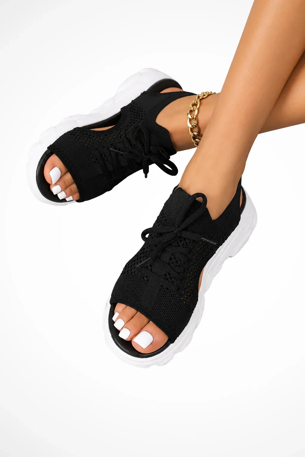 Dorothy | Women's Open Toe Orthopedic Lace Up Athletic Sandals