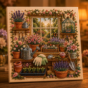 Garden Potting Bench
