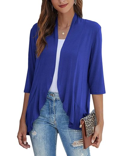 Easton | Open-Front Longline Cardigan for Women