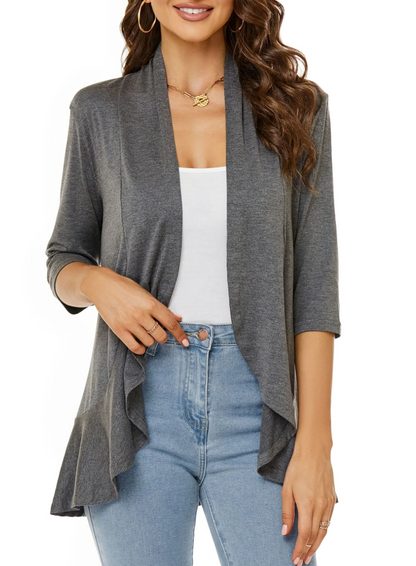 Easton | Open-Front Longline Cardigan for Women
