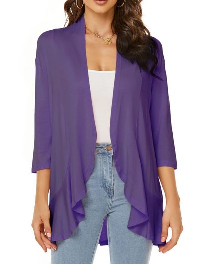 Easton | Open-Front Longline Cardigan for Women